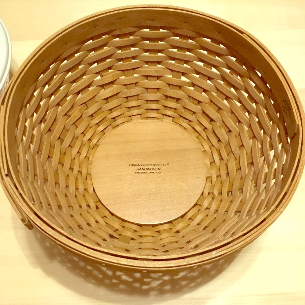 Longaberger Handwoven Basket
